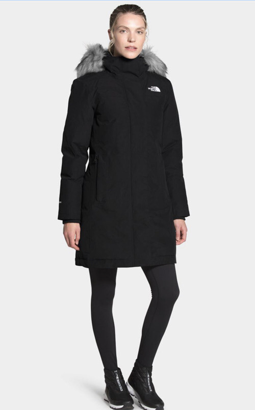 north face woman parka